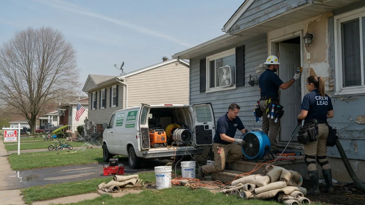 Flood Cleanup in New Waverly, IN near me